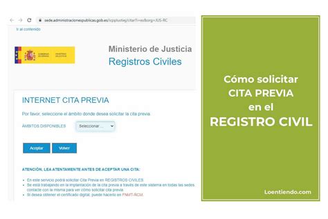 Cita Previa Registro Civil de Moncada